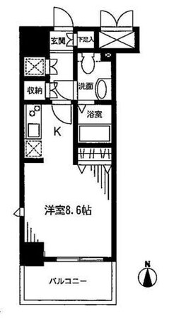 KDX吾妻橋レジデンスの物件間取画像